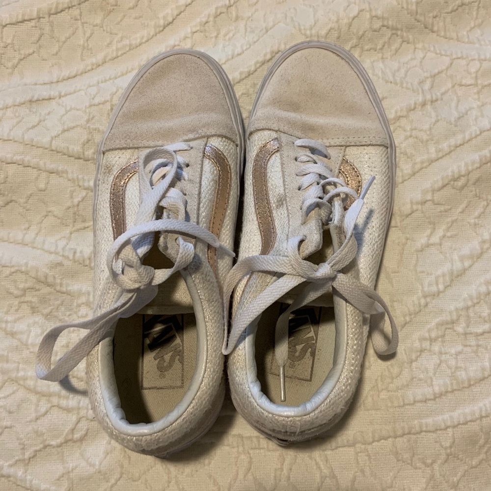 Van Gold Sneakers